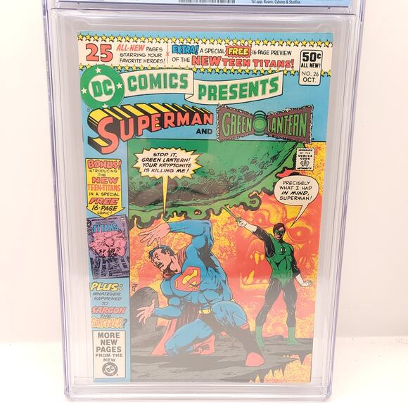 DC Comics DC Comics Presents #26 CGC Graded 9.0 Off White Pages Sealed Comic - Picture 6 of 6